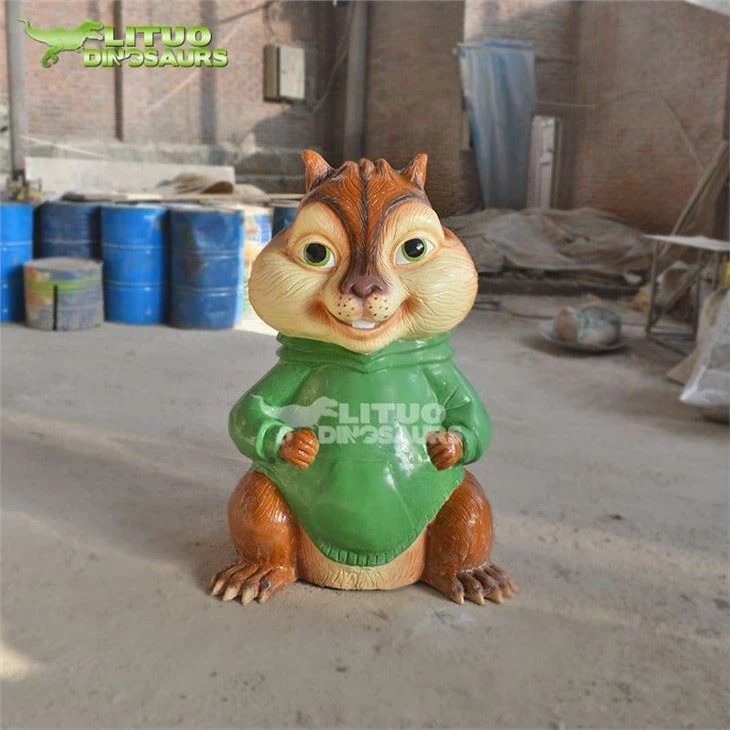 2Alvin and the Chipmunks Cartoon Statue(001)
